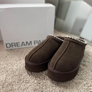Dream Pairs Brown Platform Boots